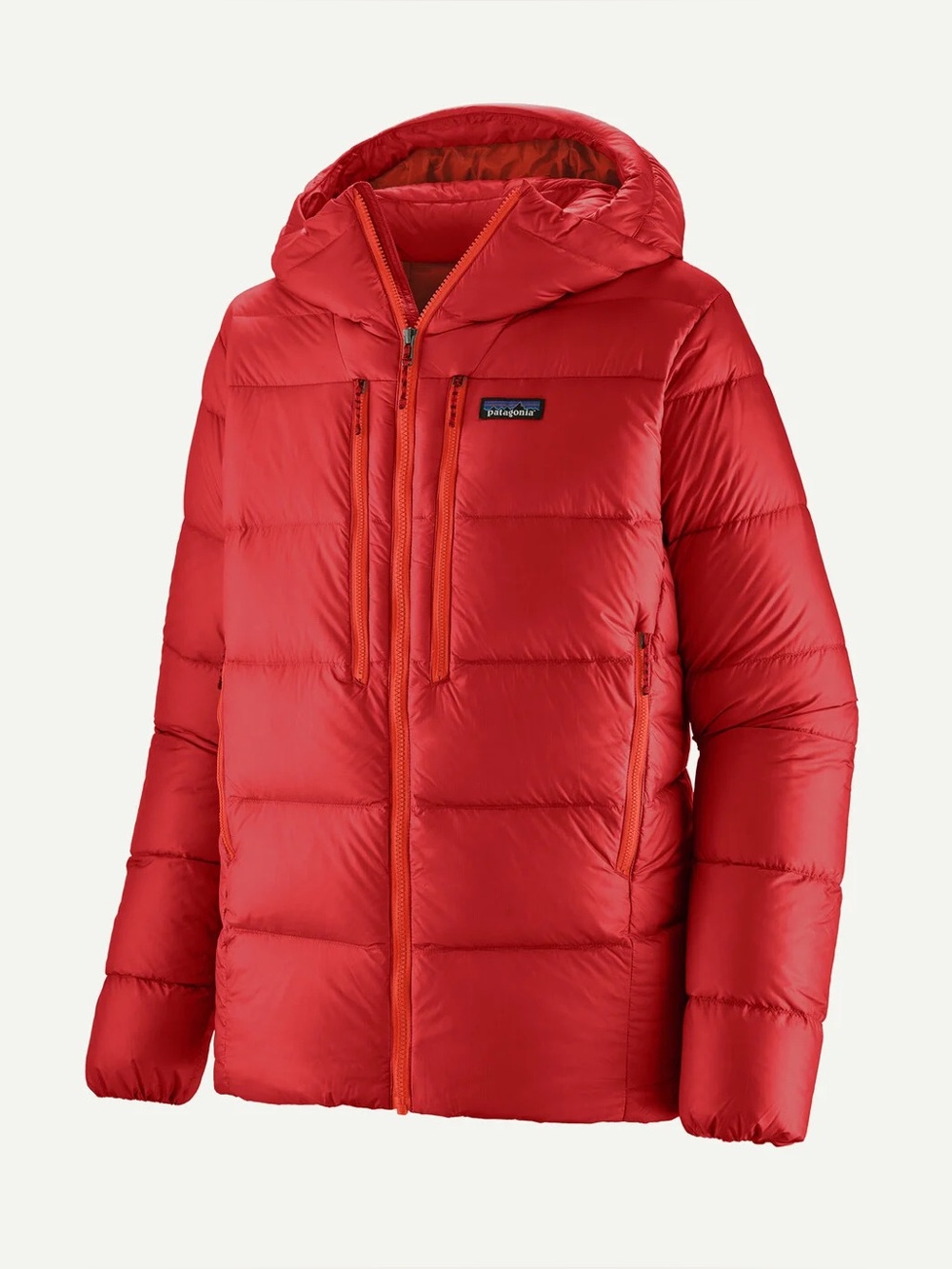 Patagonia Men’s Fitz Roy Down Hoody in Amanita Red Size Large